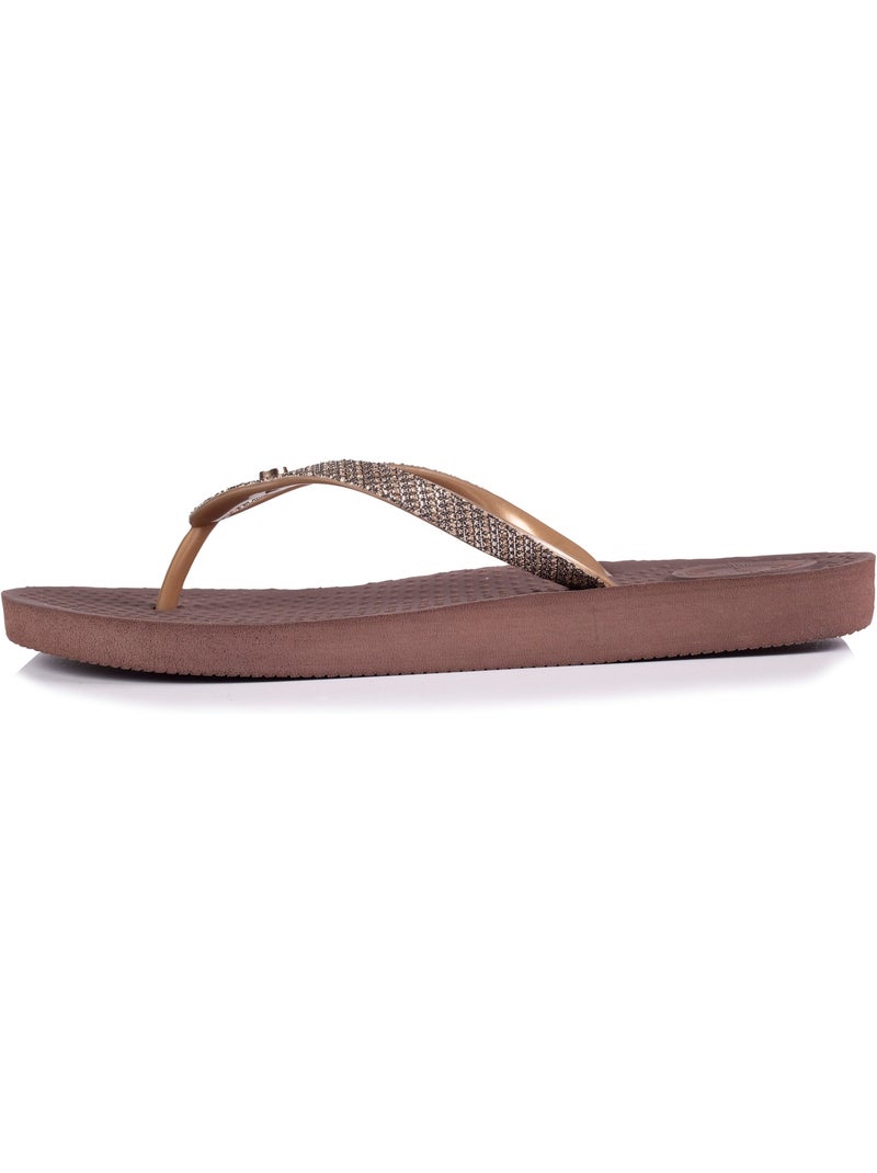 Chanclas flexible, ligera, resistente al pandeo y duradera. Marrón - Kiabi