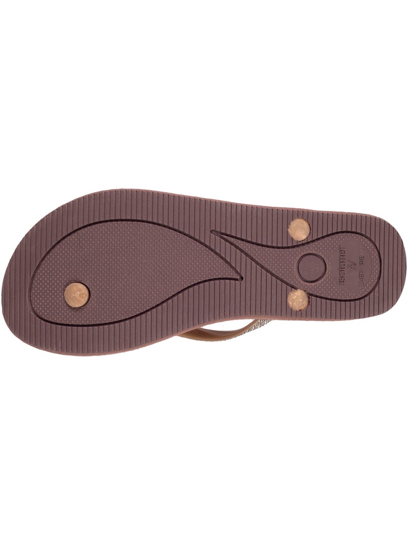 Chanclas flexible, ligera, resistente al pandeo y duradera. Marrón - Kiabi