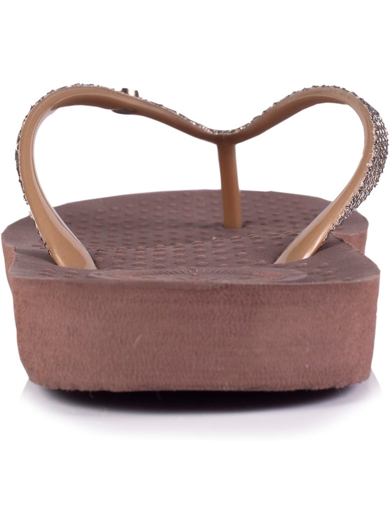 Chanclas flexible, ligera, resistente al pandeo y duradera. Marrón - Kiabi