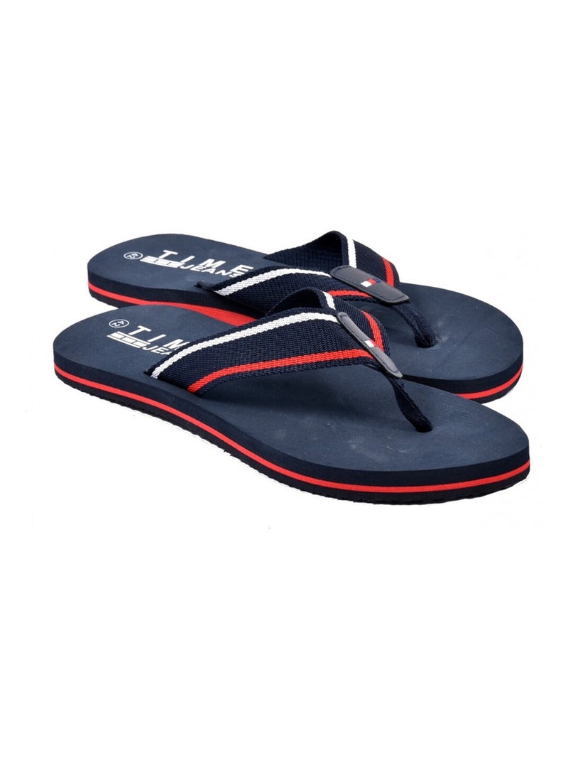 Chanclas Hombre Azul Blanco - Kiabi