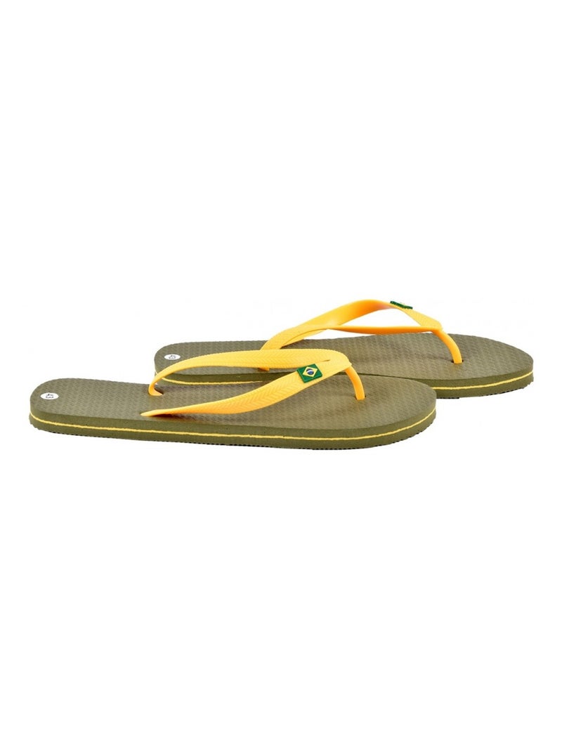 Chanclas Hombre Moda Caqui - Kiabi