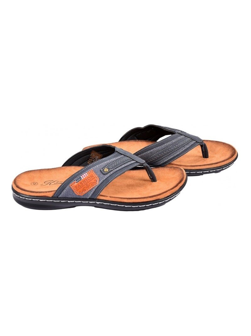 Chanclas Hombre PREMIUM Azul marino - Kiabi