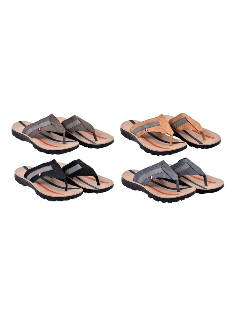Chanclas Hombre PREMIUM Azul marino - Kiabi
