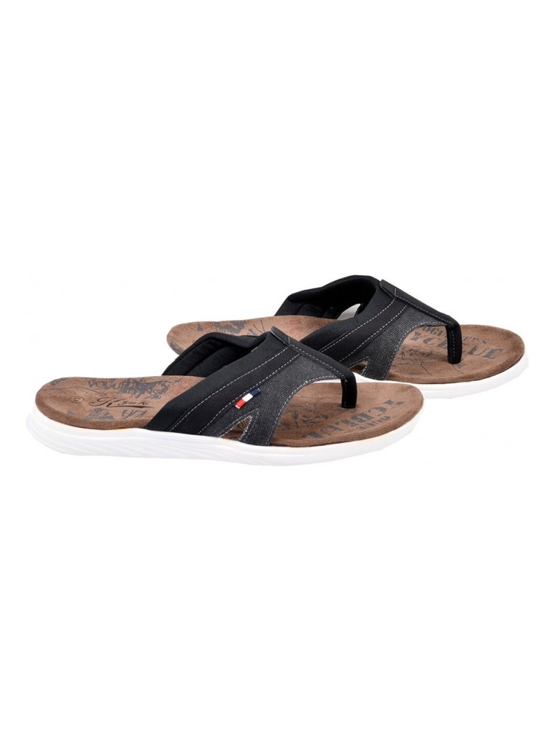 Chanclas Hombre PREMIUM Negro - Kiabi