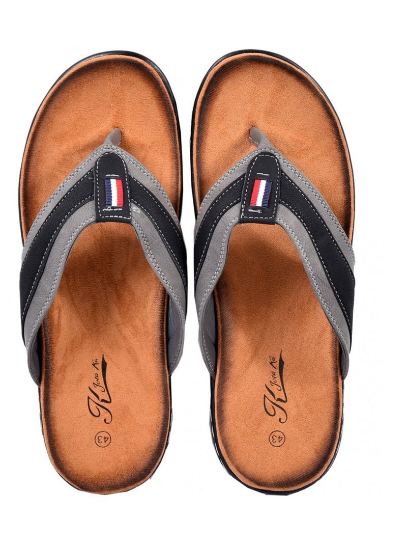 Chanclas Hombre PREMIUM Negro - Kiabi