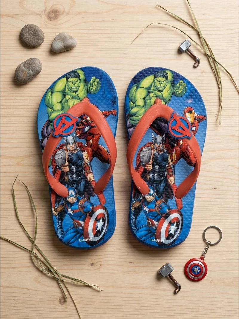 Chanclas infantiles antideslizantes eva avengers marvel Azul - Kiabi