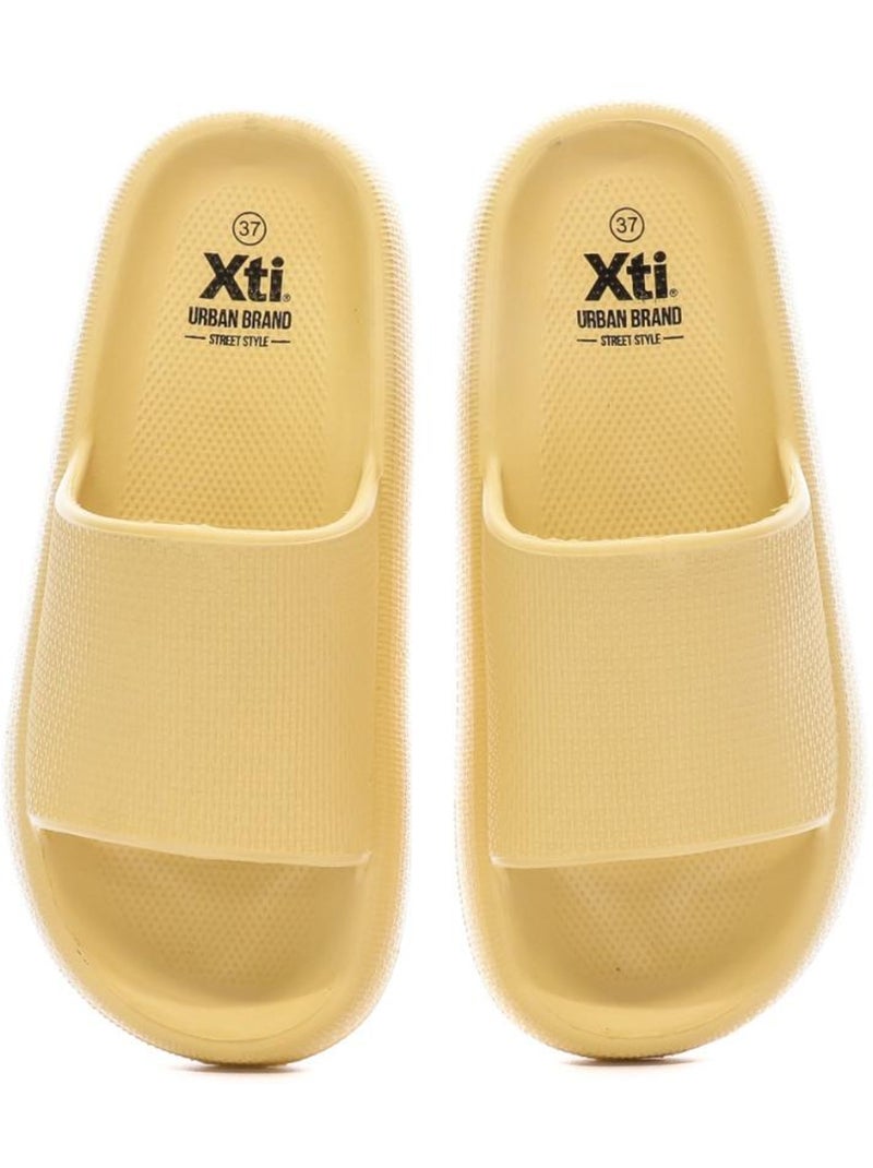 Chanclas Mujer Amarillo - Kiabi