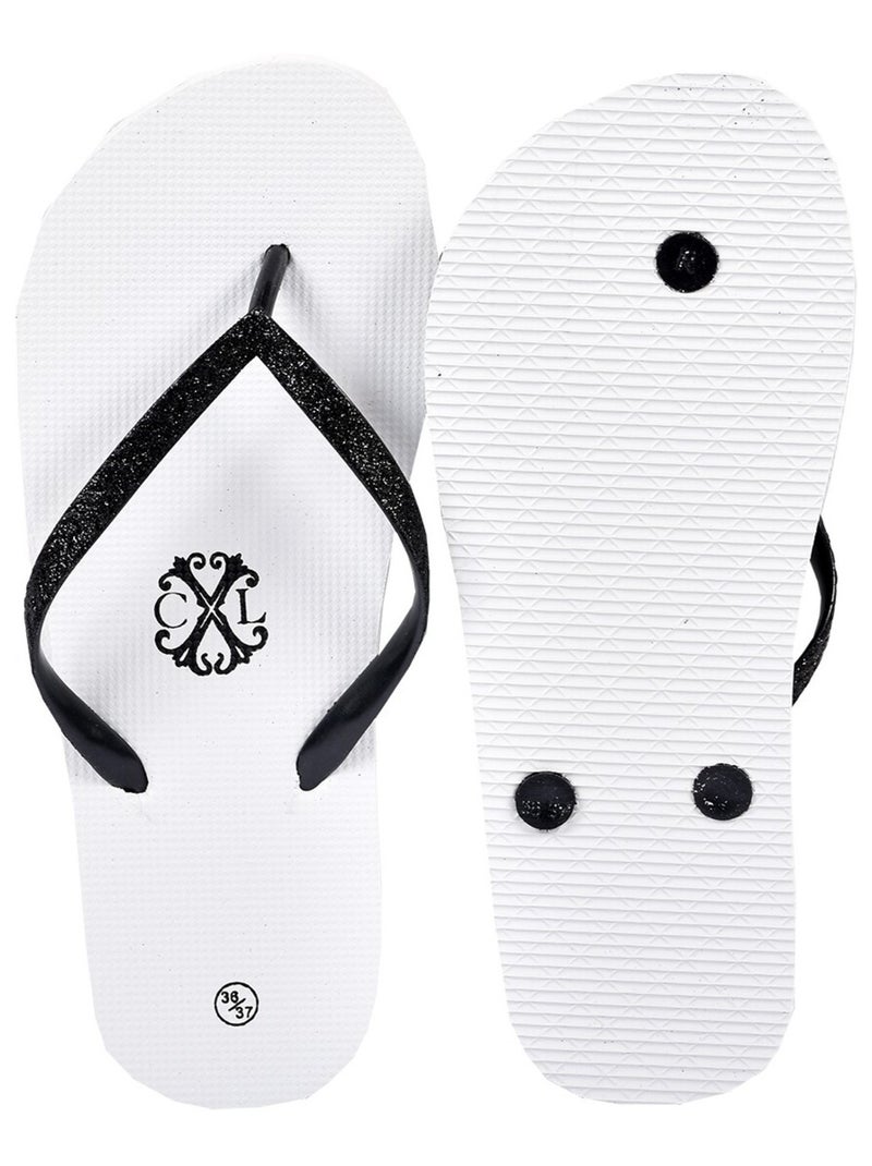 Chanclas Mujer CXL BY LACROIX GLITTER Blanco - Kiabi