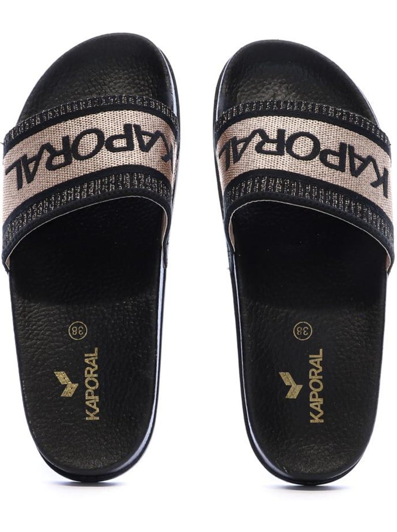 Chanclas mujer kaporal Negro - Kiabi