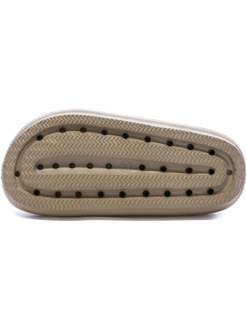 Chanclas Mujer Marrón capuchino - Kiabi