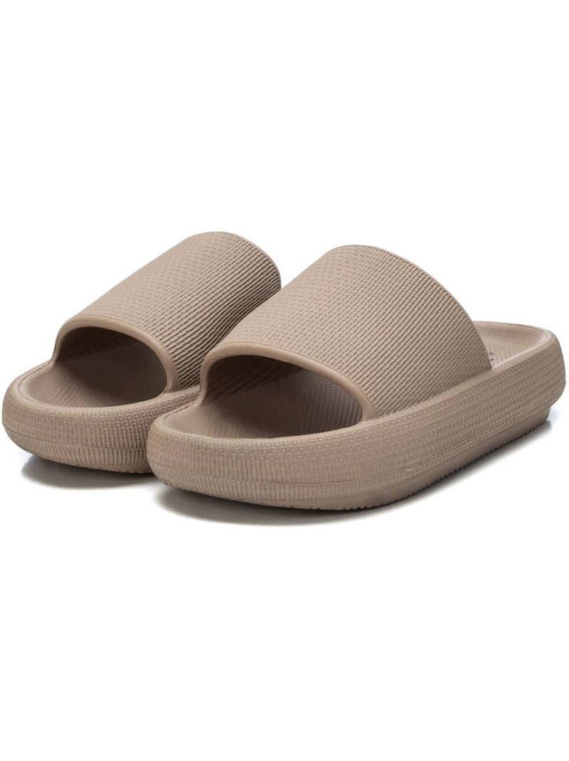 Chanclas Mujer Marrón capuchino - Kiabi