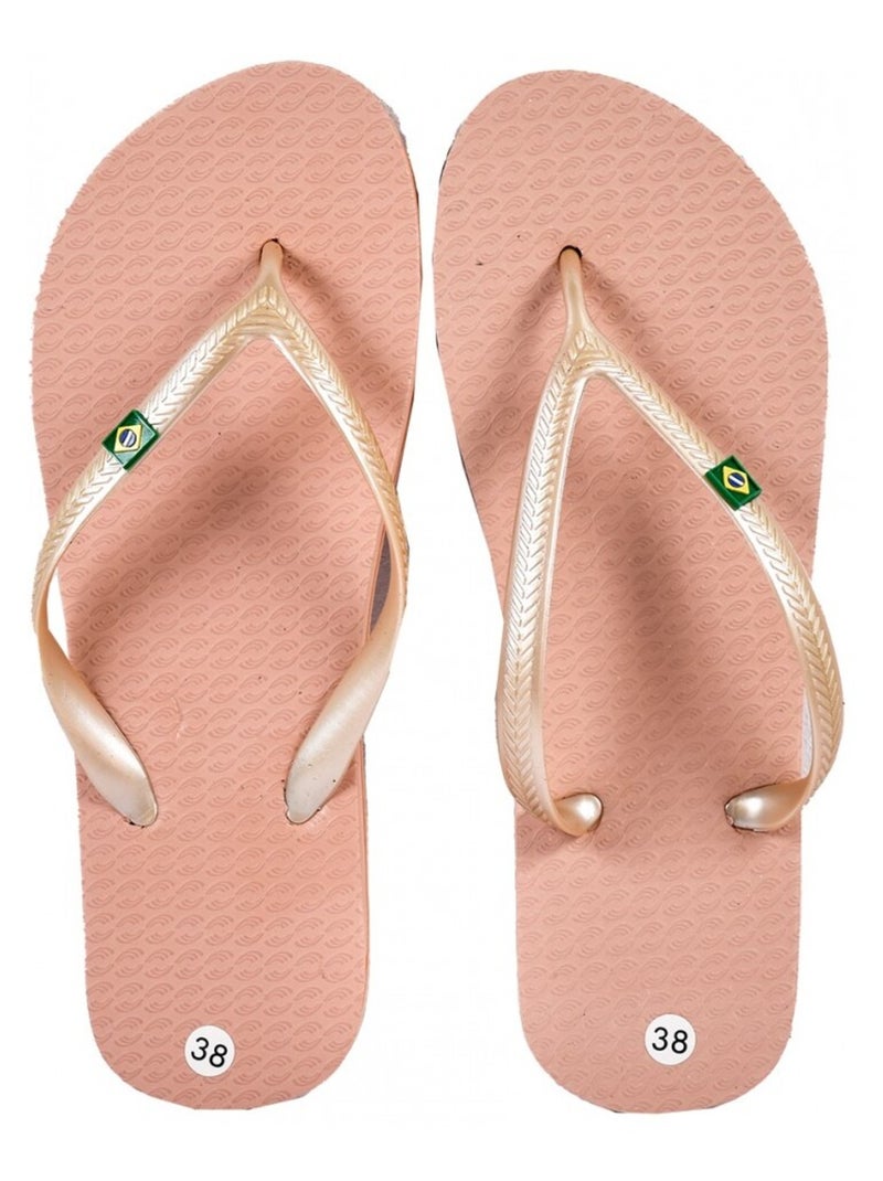 Chanclas Mujer Moda Dorado/Oro - Kiabi
