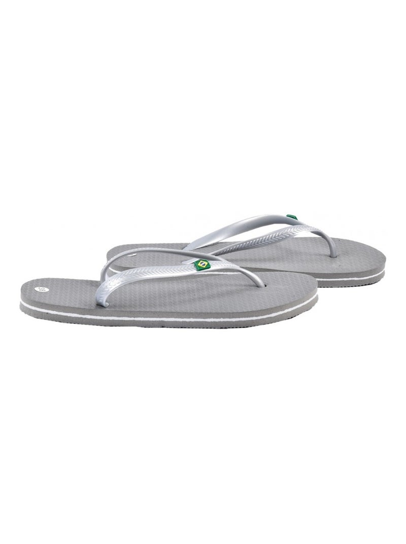 Chanclas Mujer Moda Gris - Kiabi