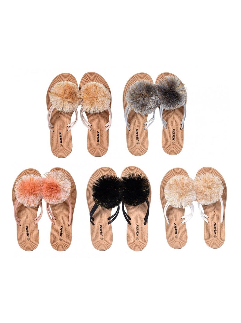 Chanclas Mujer PREMIUM Beige - Kiabi