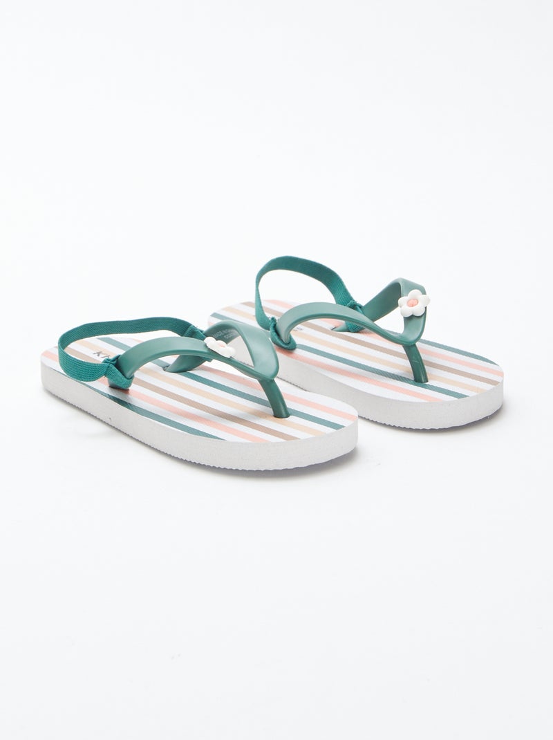 Chanclas multicolores ROSA - Kiabi