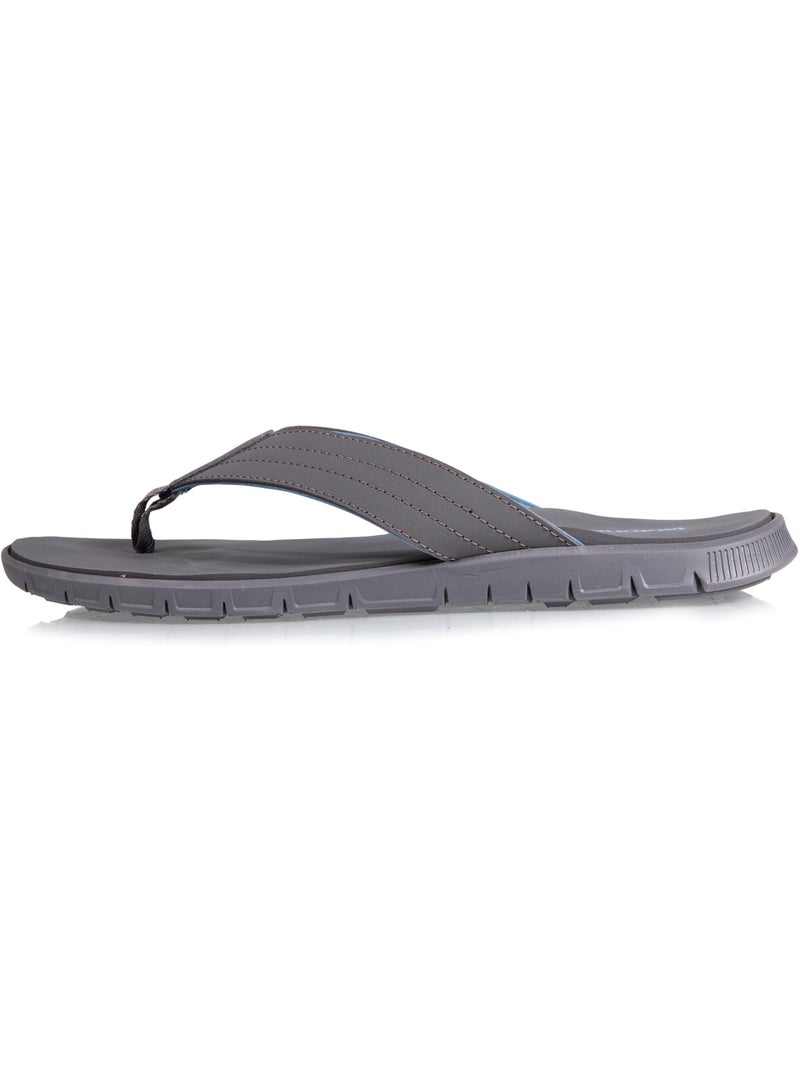 Chanclas muy cómodo, parte superior ancha  Isotoner Gris - Kiabi