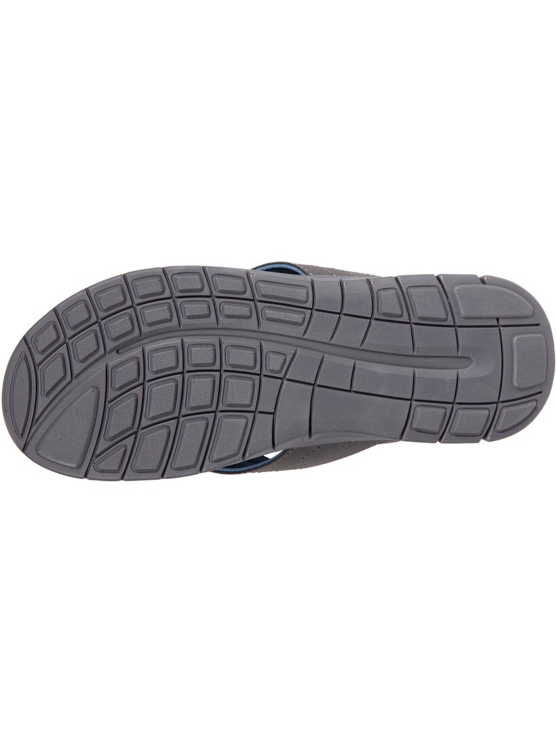 Chanclas muy cómodo, parte superior ancha  Isotoner Gris - Kiabi