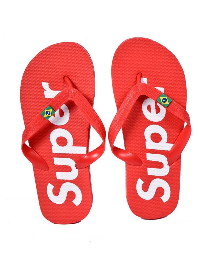 Chanclas Niño Fantasía Rojo - Kiabi