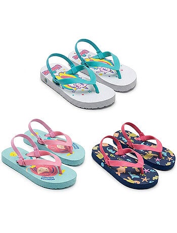 Chanclas Niño Pack 3 Pares OZABI - Motivos Fantasía