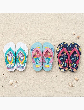 Chanclas Niño Pack 3 Pares OZABI - Motivos Fantasía