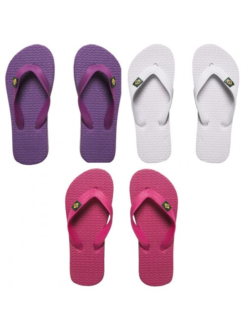 Chanclas Niño unisex Pack de 3 - Kiabi