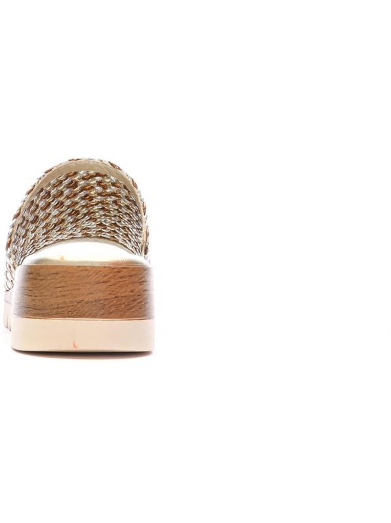 Chanclas para Mujer Marrón capuchino - Kiabi