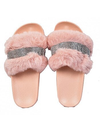Chanclas para Mujer Peluche Comfort