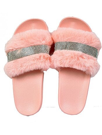 Chanclas para Mujer Peluche Comfort