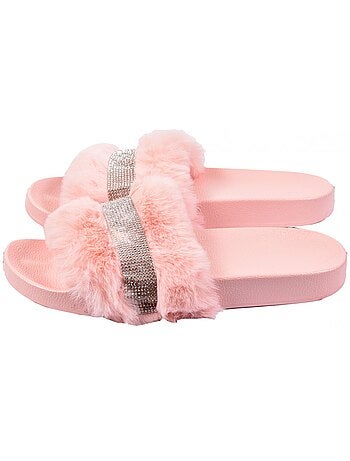 Chanclas para Mujer Peluche Comfort