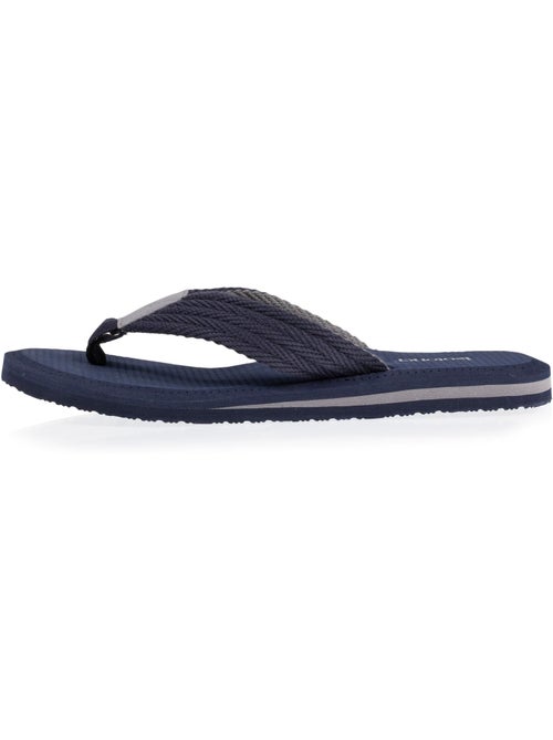 Chanclas parte superior de cuerda ancha y suela bicolor  isotoner - Kiabi