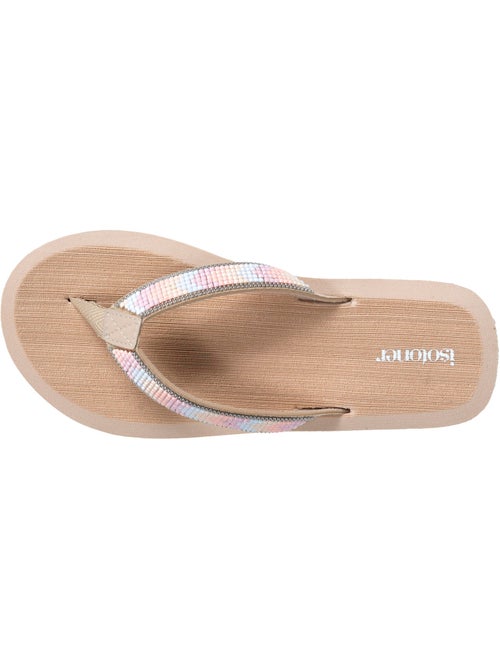 Chanclas Plantilla sintética, puntera cómoda, ligereza para caminar con comodidad,  Isotoner - Kiabi