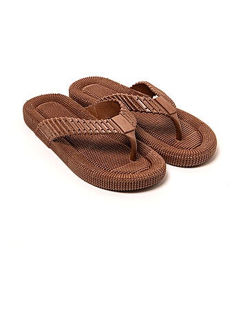 Chanclas playa hombre Brasileras suela goma