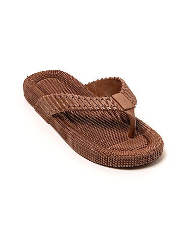 Chanclas playa hombre Brasileras suela goma