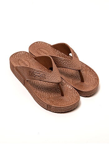 Chanclas playa hombre Brasileras suela goma