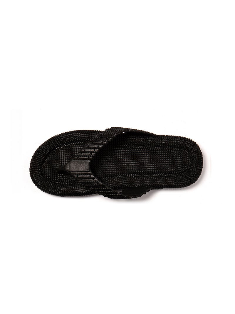 Chanclas playa hombre Brasileras suela goma Negro - Kiabi
