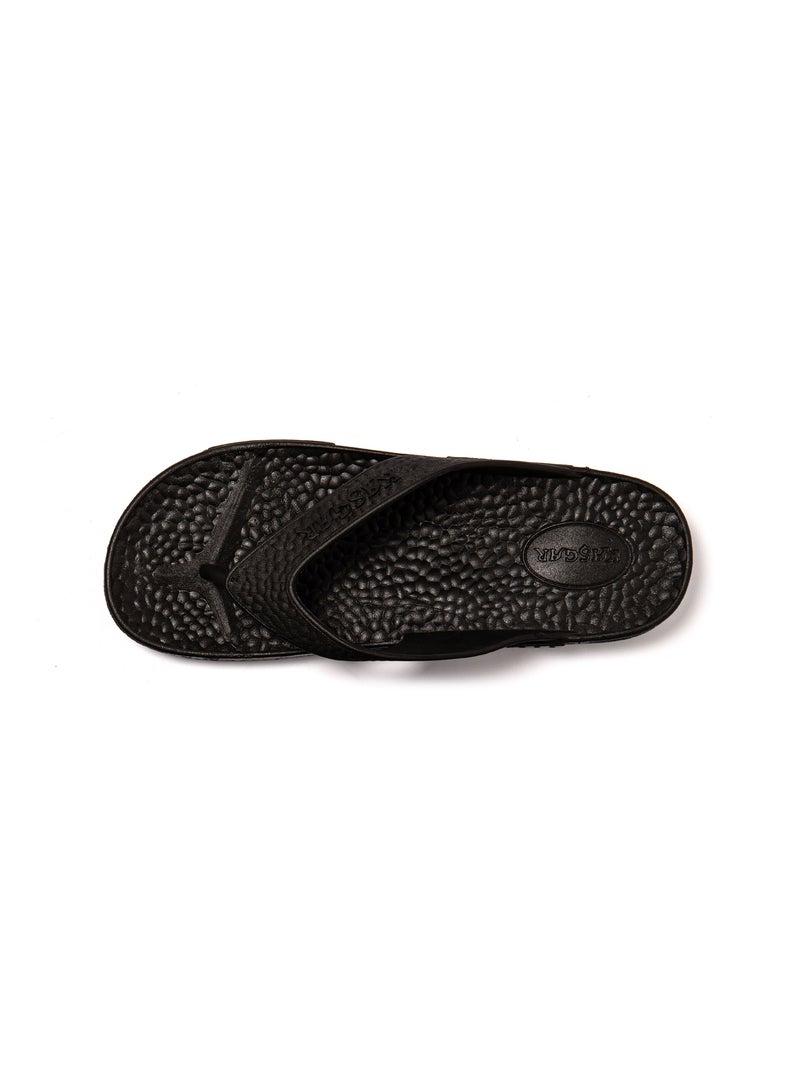 Chanclas playa hombre Brasileras suela goma Negro - Kiabi