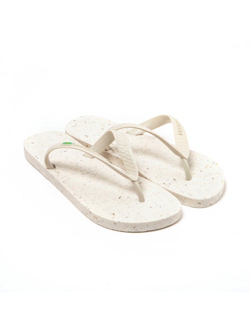 Chanclas playa hombre Brasileras suela goma reciclada - Kiabi Chanclas playa hombre Brasileras suela goma reciclada - Kiabi