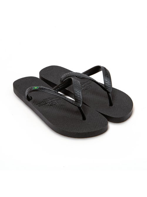 Chanclas playa hombre Brasileras suela goma reciclada - Kiabi Chanclas playa hombre Brasileras suela goma reciclada - Kiabi