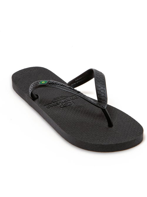 Chanclas playa hombre Brasileras suela goma reciclada - Kiabi Chanclas playa hombre Brasileras suela goma reciclada - Kiabi