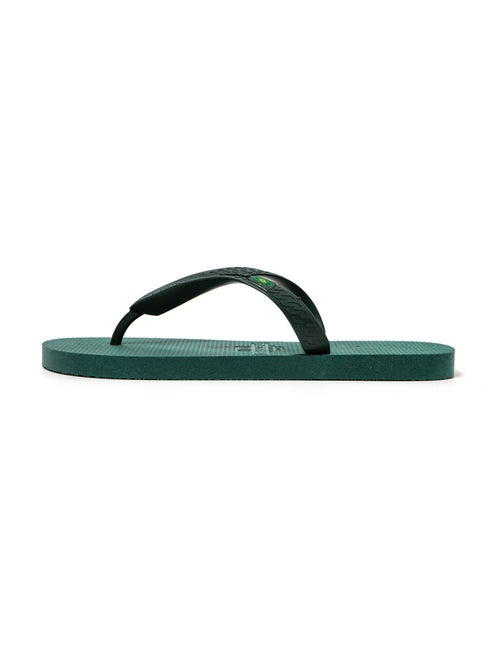 Chanclas playa hombre Brasileras suela goma reciclada - Kiabi Chanclas playa hombre Brasileras suela goma reciclada - Kiabi