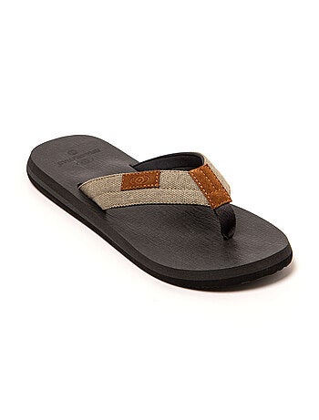 Chanclas playa hombre Brasileras suela goma