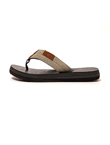 Chanclas playa hombre Brasileras suela goma