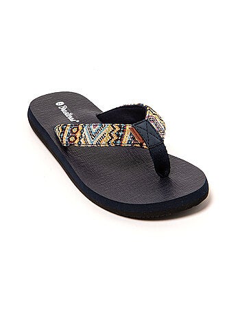 Chanclas playa mujer Brasileras suela goma