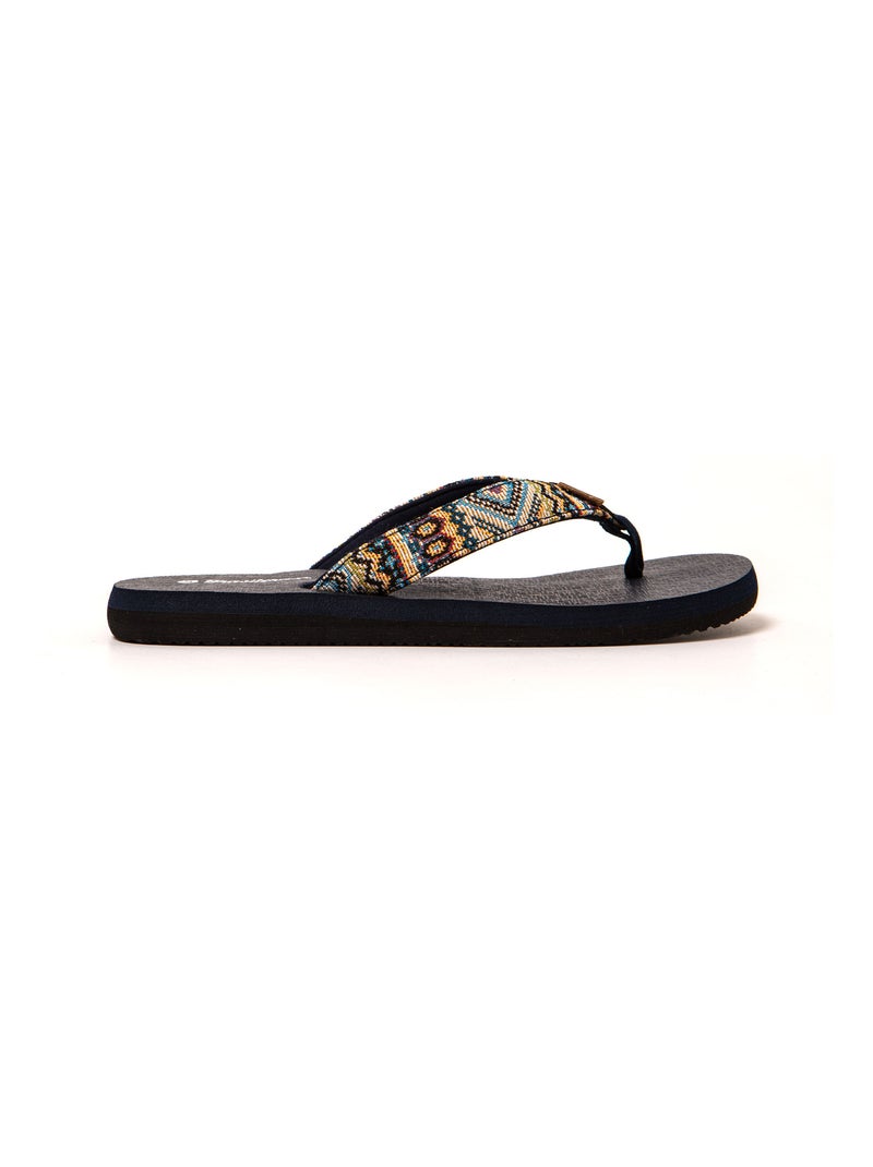 Chanclas playa mujer Brasileras suela goma Azul - Kiabi