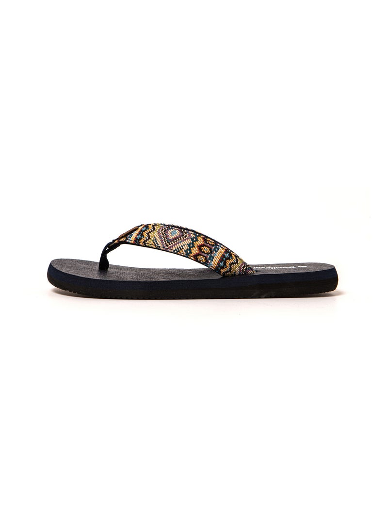 Chanclas playa mujer Brasileras suela goma Azul - Kiabi