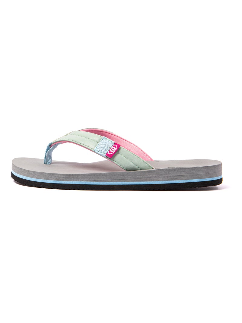 Chanclas playa mujer Brasileras suela goma Azul turquesa - Kiabi