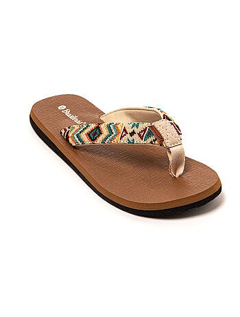 Chanclas playa mujer Brasileras suela goma