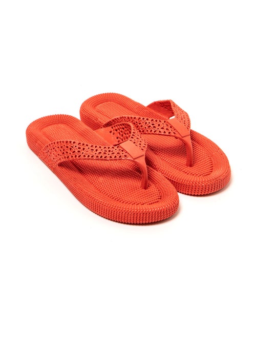 Chanclas playa mujer Brasileras suela goma - Kiabi