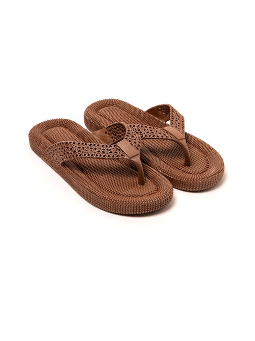 Chanclas playa mujer Brasileras suela goma - Kiabi