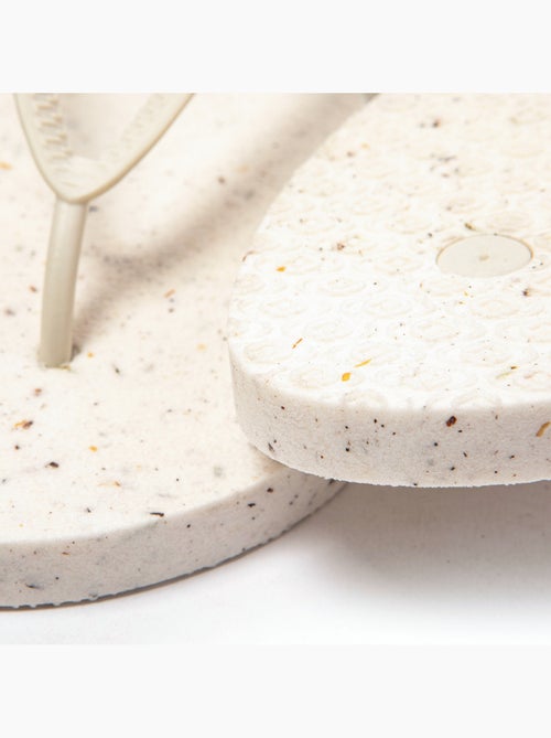 Chanclas playa mujer Brasileras suela goma reciclada - Kiabi